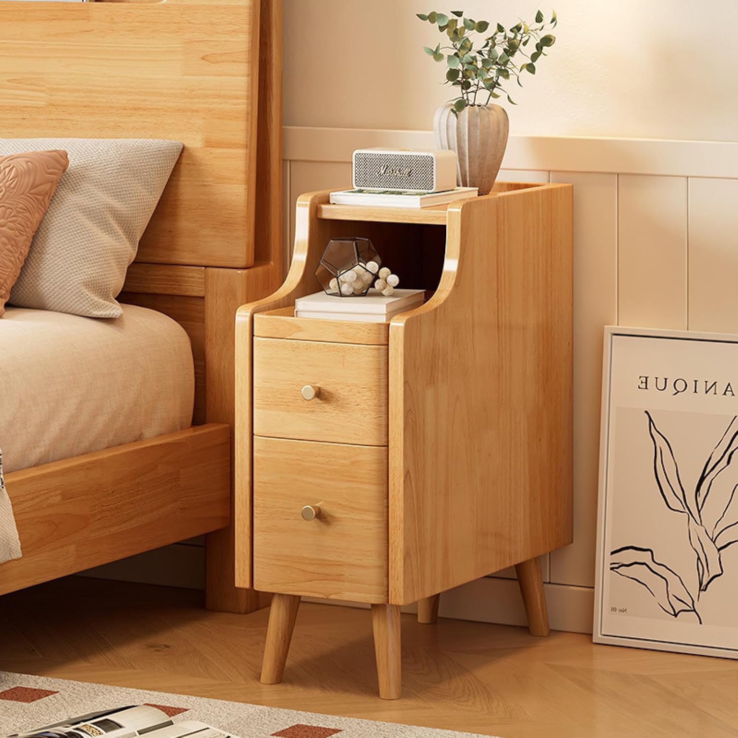 Mesa Cabeceira - Seu quarto mais elegante e organizado em segundos