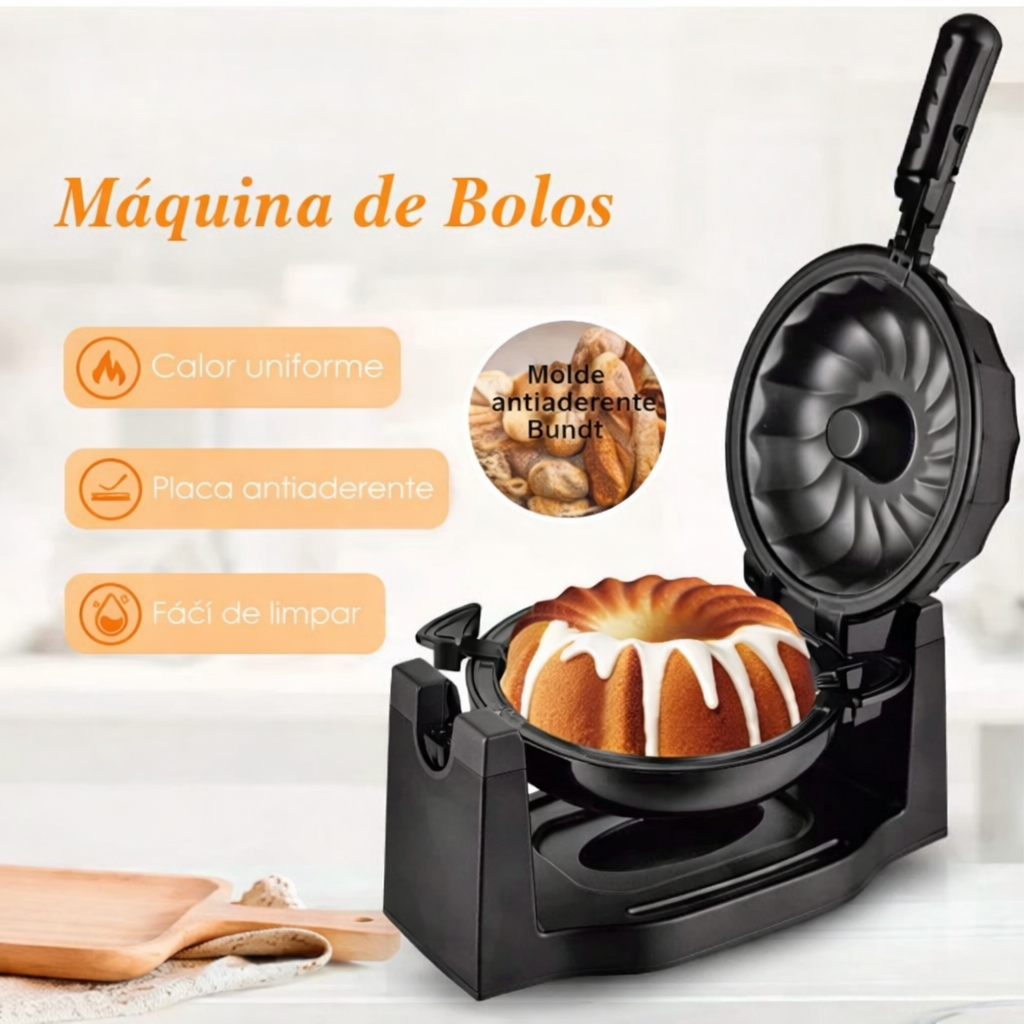 Boleira Elétrica - Faça bolos perfeitos em 10 minutos