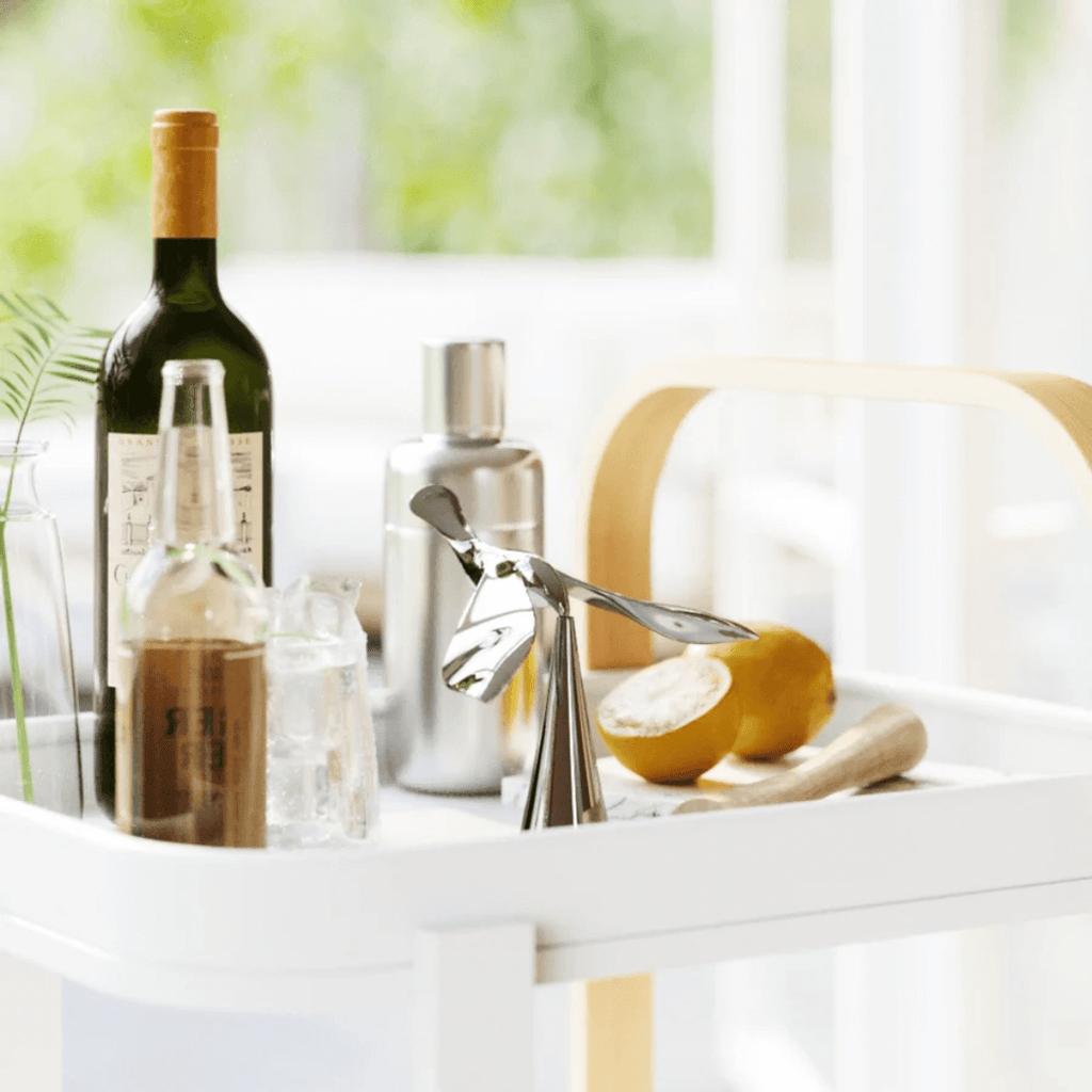 Abridor De Garrafas Drinking Buddy Titanium Pássaro Cromado