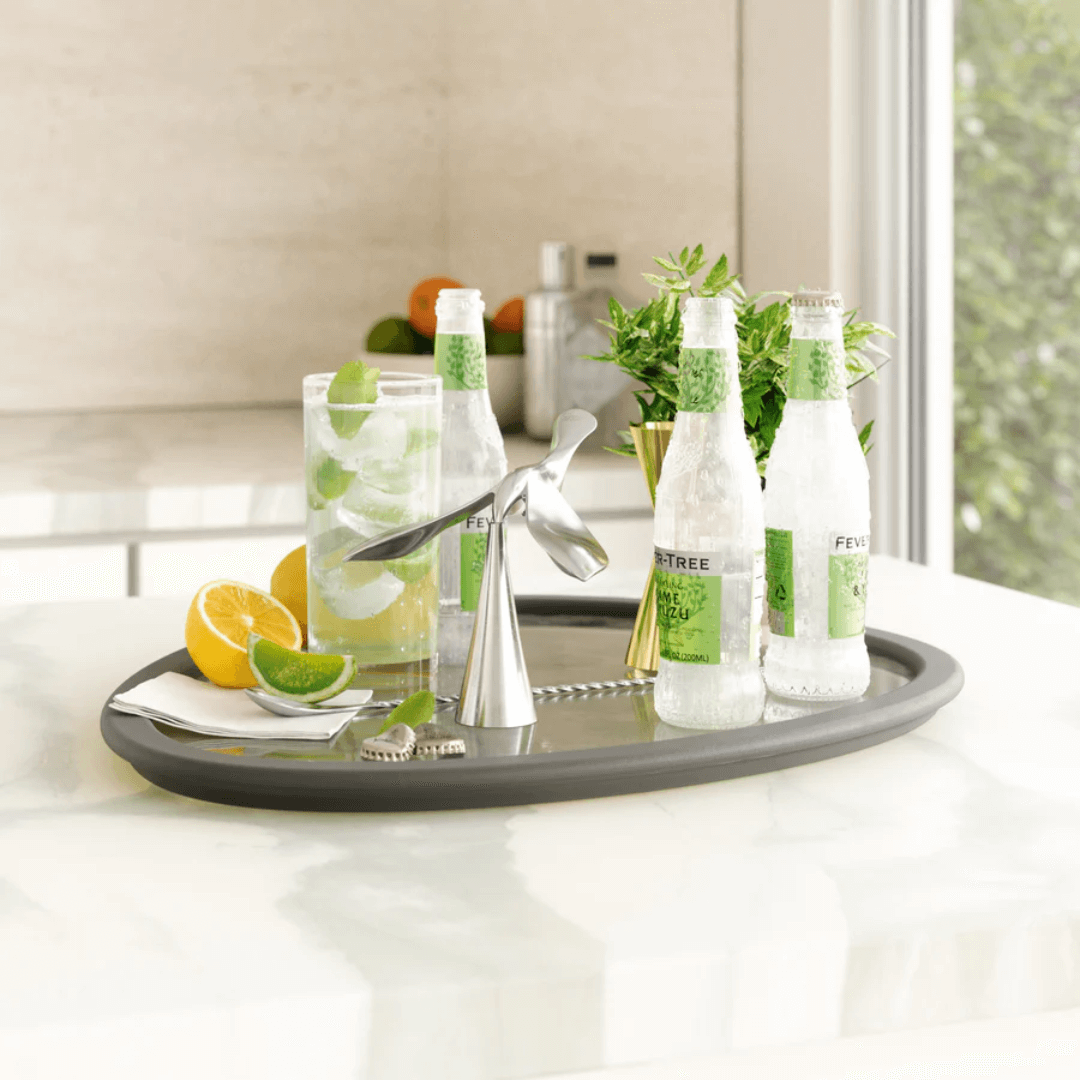 Abridor De Garrafas Drinking Buddy Titanium Pássaro Cromado