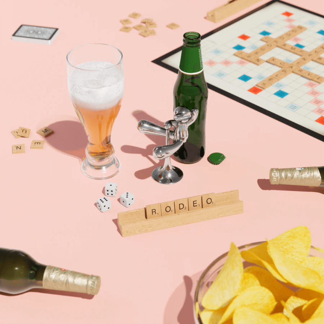 Abridor de Garrafas Rodeo Buddy Cromado