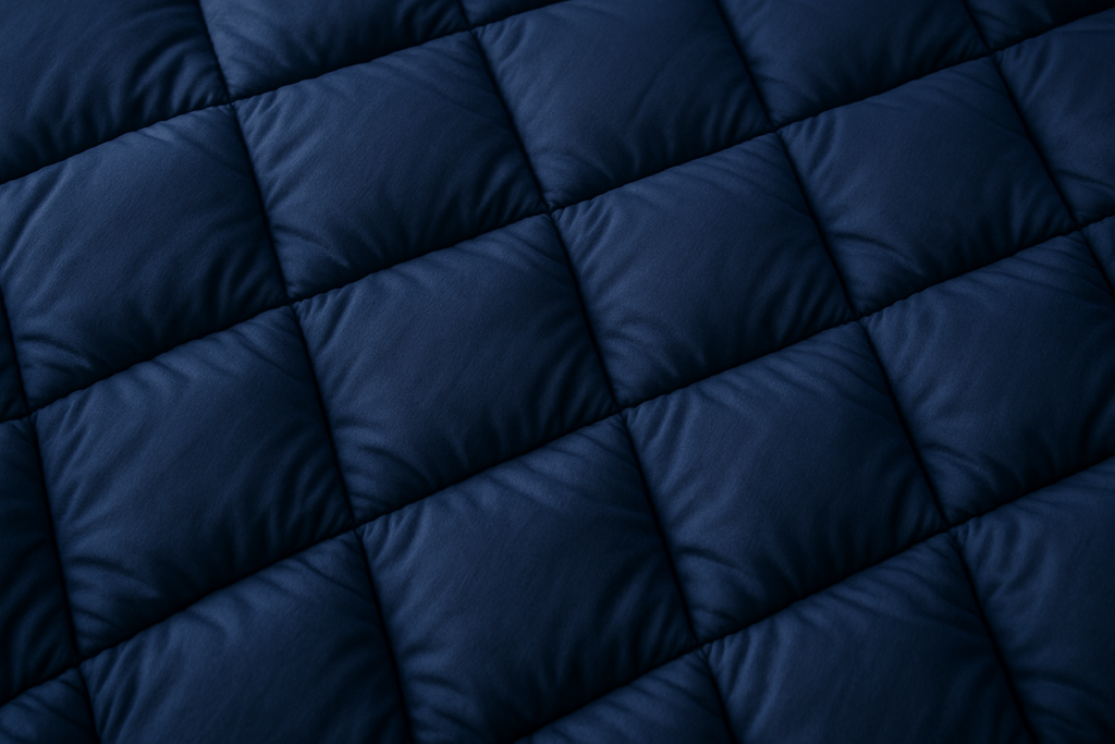 Edredom Casal Inverno Azul Marinho Matelassê