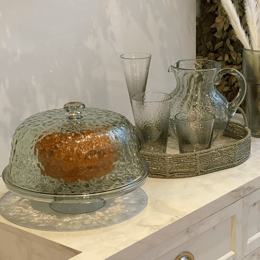 Copo Longo em Acrílico Degrade Verde 562ml