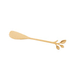 Jogo 4 Espátulas em Aço Inox  Dourado