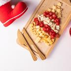 Jogo 4 Facas para Queijo Aço Inox Positano Dourado