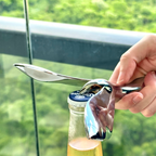 Abridor De Garrafas Drinking Buddy Titanium Pássaro Cromado