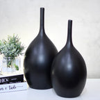 Kit 2 Vasos de Cerâmica Decorativos