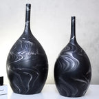 Kit 2 Vasos de Cerâmica Decorativos